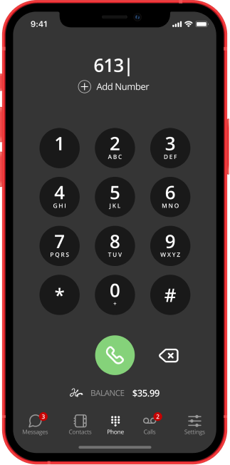 left-phone